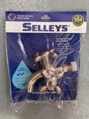 Selleys SS304 Basin 2Way Tap - Cross Handle | Model : SEY-S60402 SELLEYS 