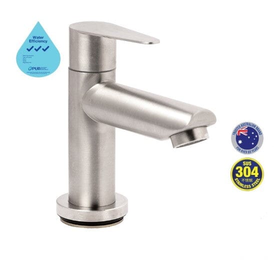 Selleys SUS304 Basin Tap (Cold) - Flat Handle | Model : SEY-S60511 Water Tap SELLEYS 