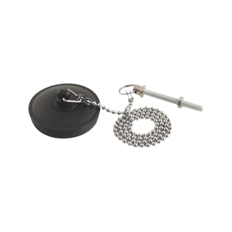 Showy 1-1/2" Plug & Chain Waste Rubber Stopper Only 8299 | Model : SHOWY-8299 Waste Rubber Stopper Showy 