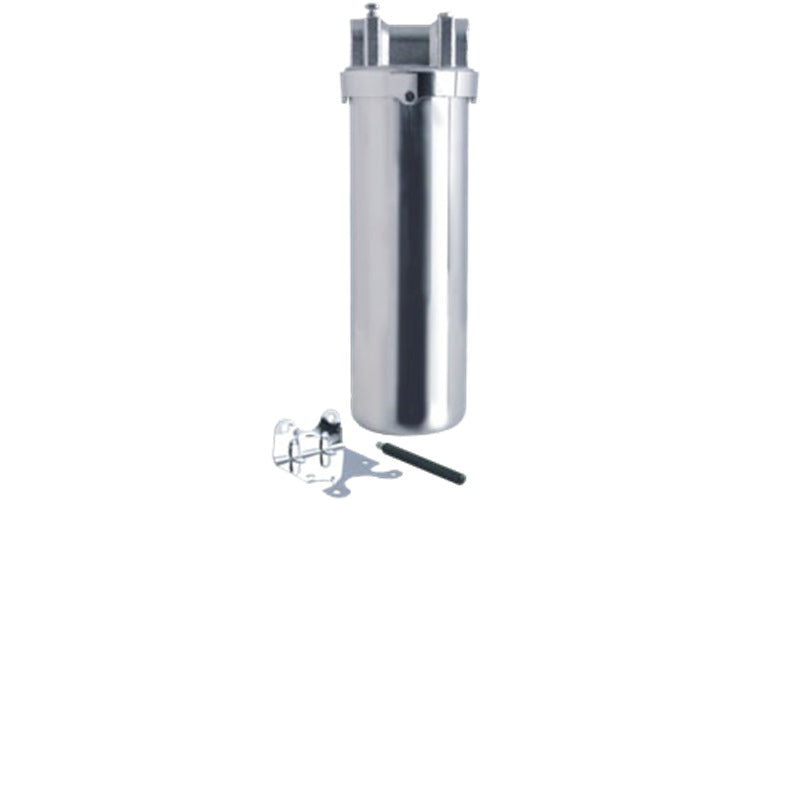 Showy 10" Stainless Steel Water Filter With Bracket & Opener (1/2" Thread Brass Head) - 2824 | Model : SHOWY-2824 Water Filter Showy 
