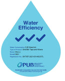 Showy 3501 1/2" Wand lever quarter turn SUS 304 BIB tap C/W flange | Model : SHOWY-3501-000 Tap Showy 