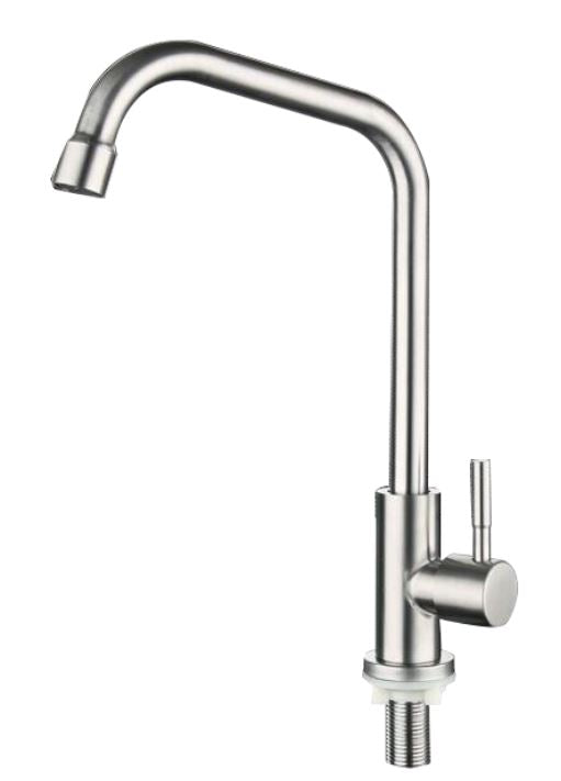 Showy 3502-000 Wand Lever quarter turn SUS 304 S/S "L" Sink tap | Model : SHOWY-3502-000 Tap Showy 