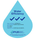 Showy 3504-000 Wand lever quarter turb SUS 304 S/S "U" Wall Sink tap | Model : SHOWY-3504-000 Tap Showy 