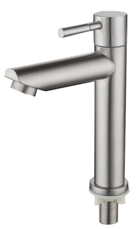 Showy 3506-000 Wand lever quarter turn SUS 304 S/S basin tap (180mm) | Model : SHOWY-3506-000 Tap Showy 