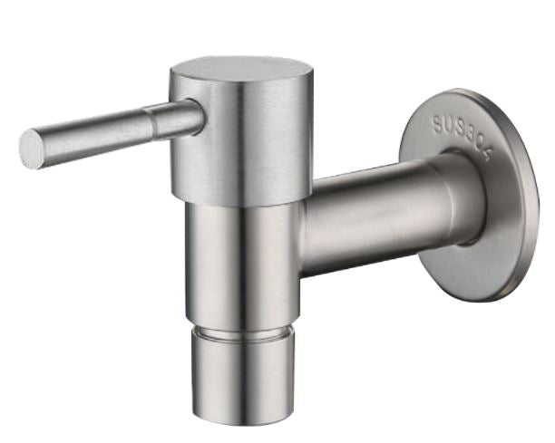 Showy 3517 Wand lever 1/2" quarter turn SUS 304 BIB tap come with Flange | Model : SHOWY-3517-000 Tap Showy 