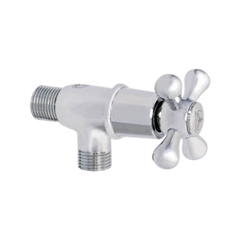 Showy Cross Q-turn Shower Tap With Flange 2658n | Model : SHOWY-2658N Shower Tap Showy 