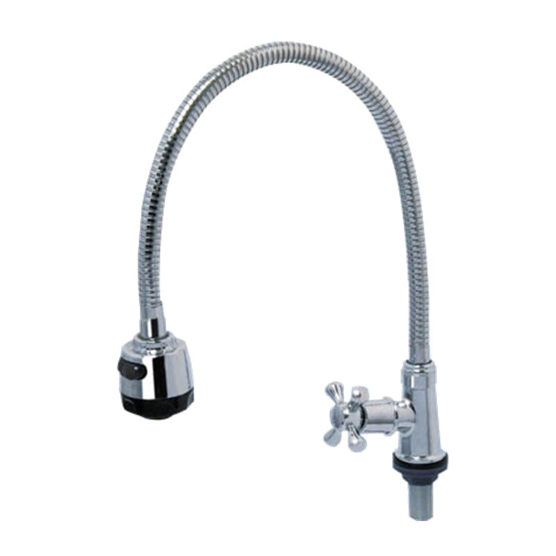Showy Cross Quarter Turn Flexible Spout Sink Tap 50cm - 2655n-f50 | Model : SHOWY-2655N-F50 Tap Showy 
