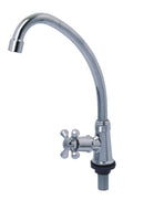 Showy "Cross" Quarter Turn J type Spout (Kitchen / Toilet) Sink Tap | Model : SHOWY-2655N - Aikchinhin