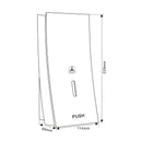 Showy Luxi Plastic Soap Dispenser 7071 | Model : SHOWY-7071 Soap Dispenser Showy 