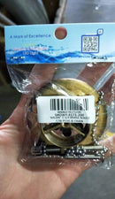 Showy "Milan" 1-1/4" Brass Waste Outlet comes with Plug and Chain | Model : SHOWY-8171 Waste Outlet Showy 