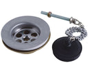 Showy "Milan" 1-1/4" Brass Waste Outlet comes with Plug and Chain | Model : 8171 - Aikchinhin