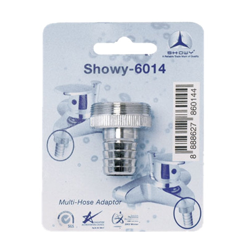 Showy Multi-adaptor 3/4" X 24m X 22f For Water Tap 6014 | Model : SHOWY-6014 Multi Adapter Showy 