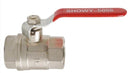 Showy Red Long Handle F/F Ball Valve | Sizes : 1/4", 3/8", 1/2", 3/4", 1", 1-1/4", 1-1/2", 2"  Model : 5051 / 5052 / 5053 / 5054 / 5055 / 5056 / 5057 / 5058 - Aikchinhin