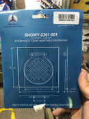 Showy Satin 6" (150mm) x 1.5mm Stainless Steel Adaptable Grating (Toilet Drain Cover) with Stabilizer Pins | Model : SHOWY-2361N Toilet Drain Cover Showy 