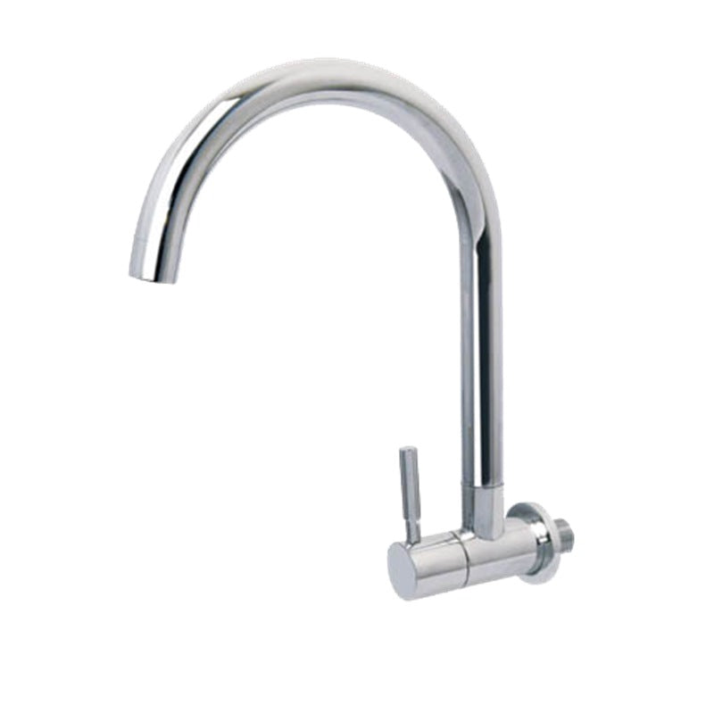 Showy Single Lever Wall Sink Tap C/w Swivel "J" Spout 2952 | Model : SHOWY-2952 Tap Showy 