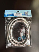 Showy Stainless Steel Double Lock Flexible Hose (90CM-210CM) Aikchinhin 