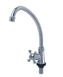 Showy X-knob "J" Type Spout Pillar Tap | Model : SHOWY-2555JC - Aikchinhin