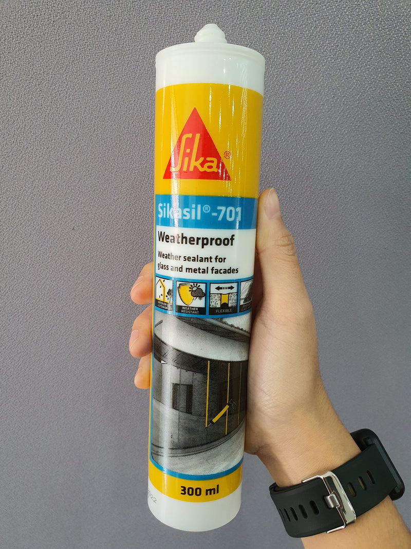 Sikasil 702 300M Silicone Weather Sealant (Clear) | Model : SIKA-702-CL Silicone Sealant Sika 