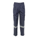 Skyhawk Flame Retardant Trousers (Navy Blue & Orange) Flame Retardant Cloth Skyhawk 