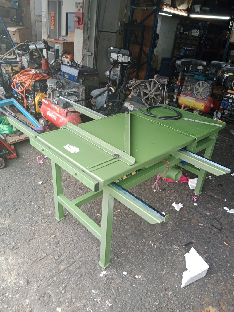 Sliding Table Saw With Hood | Model: FH143E Sliding Table Saw Aiko 