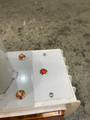 Solar Led Warning Light (Yellow) For Construction Site Use | Model : RL-YM-WL-SQ Safety Light Aiko 