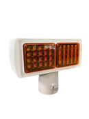 Solar Led Warning Light (Yellow) For Construction Site Use | Model : RL-YM-WL-SQ Safety Light Aiko 