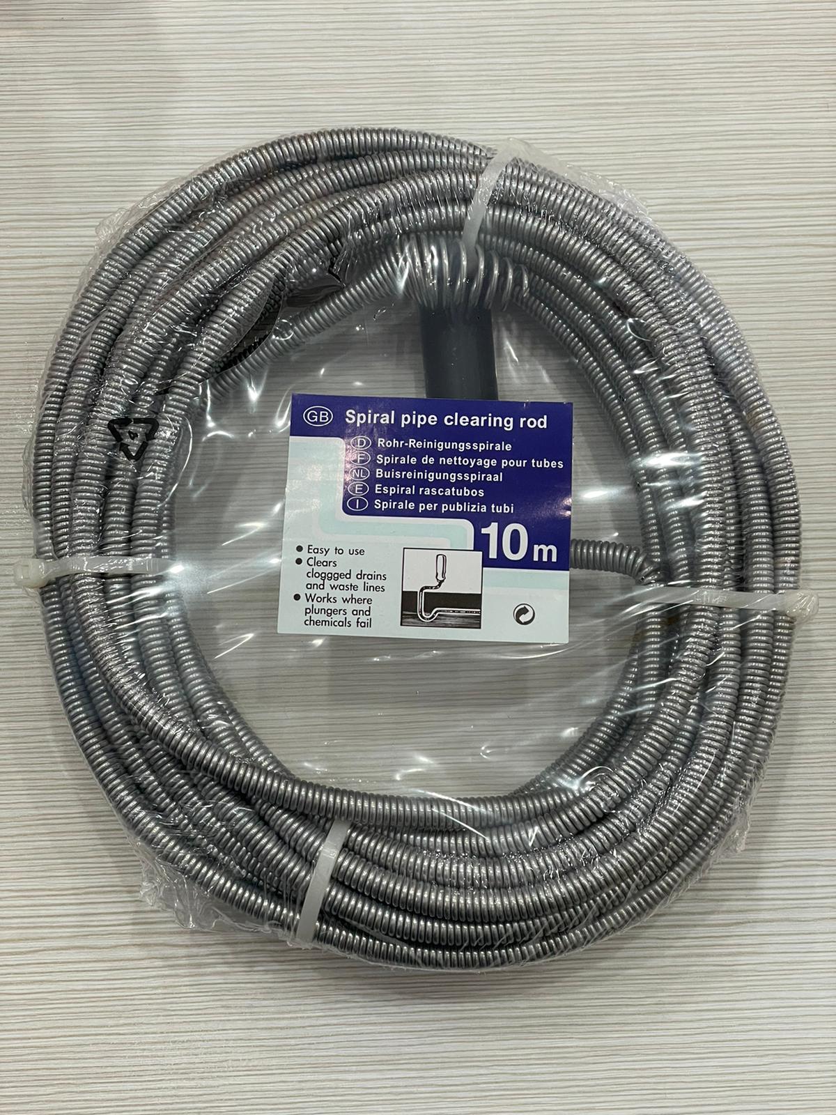 Pipe Investigation Rods Spiral Pipe Clearing Rod Clogging Clog Free Drain Cleaner | Model : RO