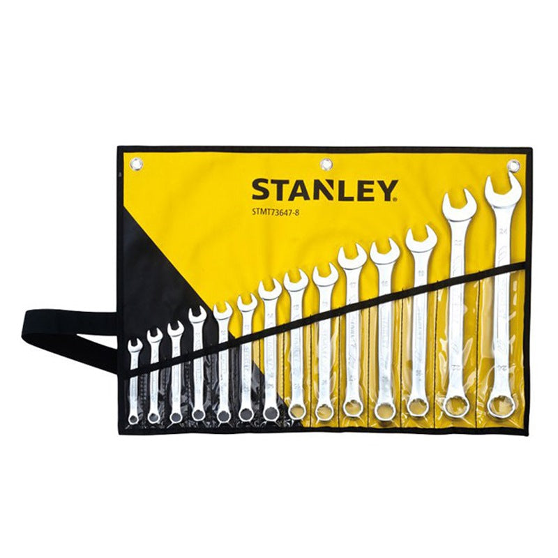 Stanley 14pcs Combi Wrench Set, 8-24mm | Model : STMT73647-8 Combi Wrench Set Stanley 