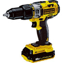 Stanley 18v 1.3ah Li-on Hammer Drill, Sch20c2k | Model : SCH20C2K Hammer Drill Stanley 