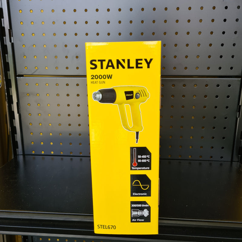 Stanley 2000W Heat Gun with Temperature Control | Model : STEL670-XD Heat Gun Stanley 