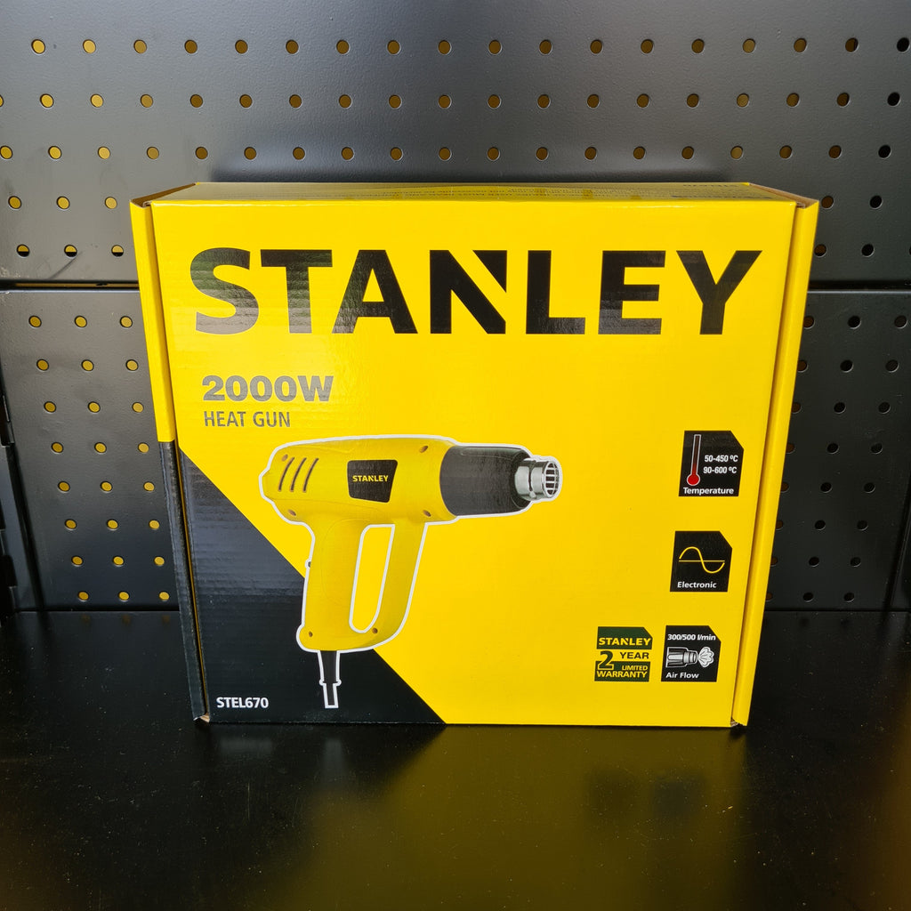 New Stanley STEL670 Professional Heat Gun (2000W) – GIGATOOLS