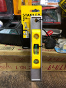Stanley 229mm (9") Magnetic Cast Aluminium Torpedo Level | Model : STY42465 (STHT42465-8) Level Stanley 
