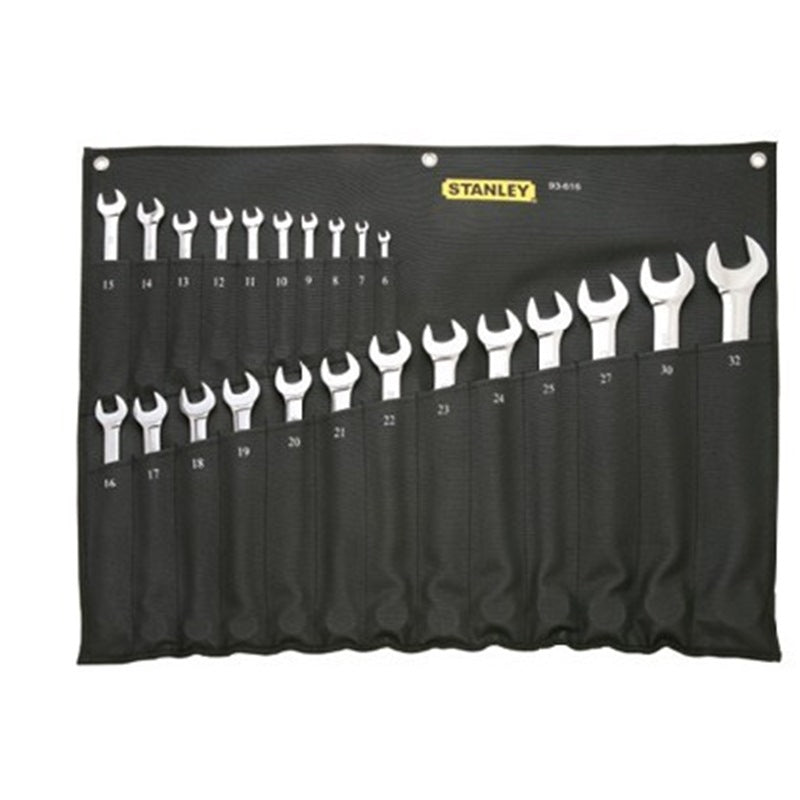 Stanley 23pc Long Combination Wrench Set 6-32mm | Model : 93-616 Combination Wrench Set Stanley 