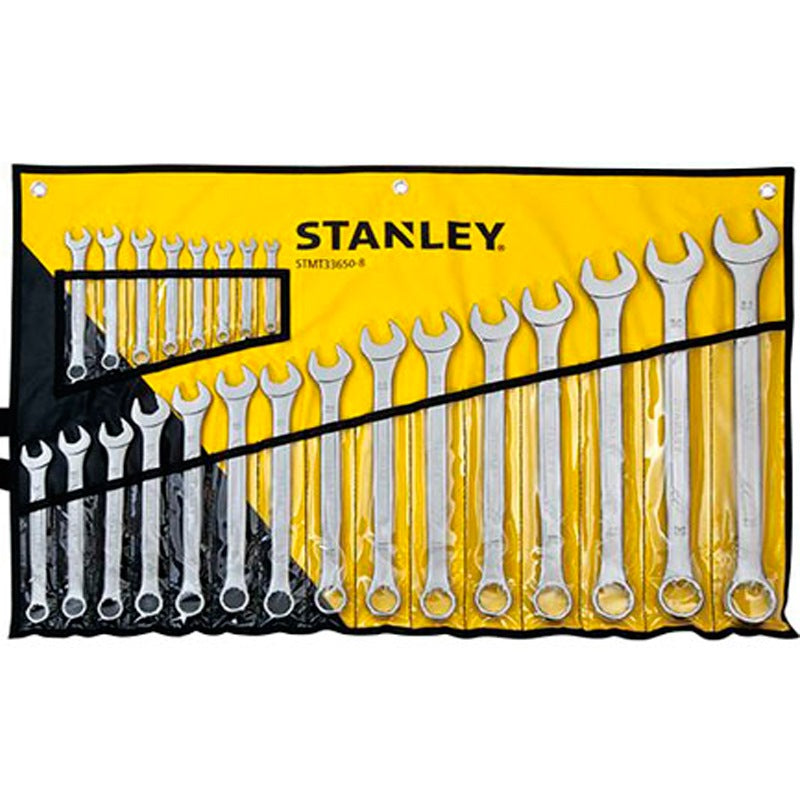Stanley 23pcs Combination Wrench Set 6 - 32mm | Model : STMT33650-8 Combination Wrench Set Stanley 