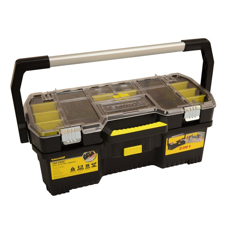 Stanley 24" Toolbox W/tote Tray Organizer 670x323x251mm | Model : 1-97-514 Toolbox Stanley 