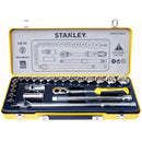 Stanley 24pcs 1/2"Dr. 12pt Socket Metric, In Metal Box | Model : STMT74184-8 Socket Metric Stanley 