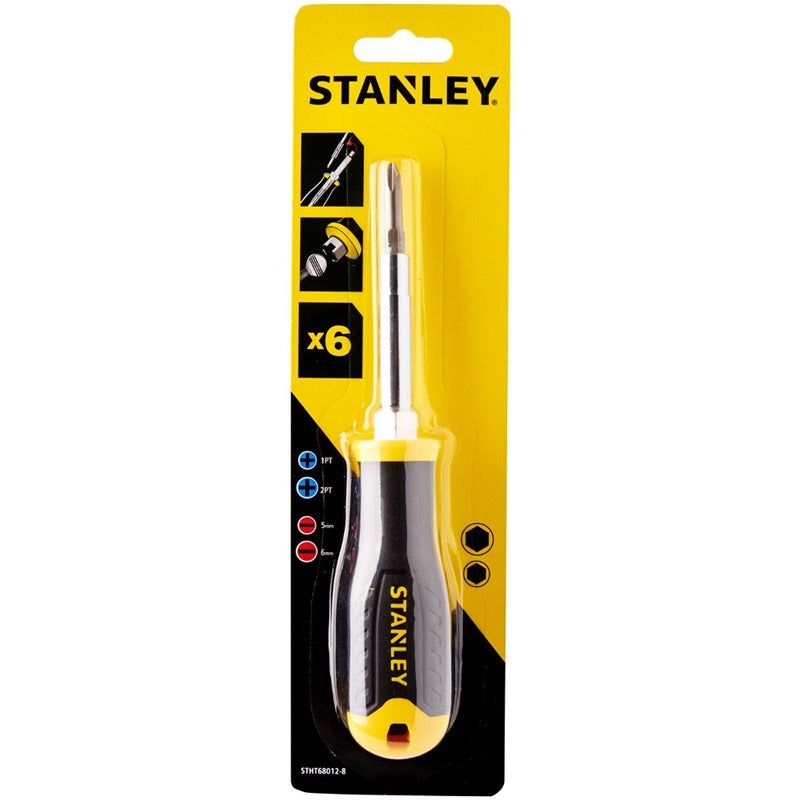 Stanley 6 Way Screwdriver | Model : STHT68012-8 6 Way Screwdriver Stanley 