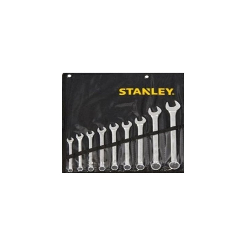 Stanley 9 Pc Combination Spanner Set 8,9,10,11,12,13,14,15,17mm | Model : STMT80941-8 Combination Spanner Set Stanley 