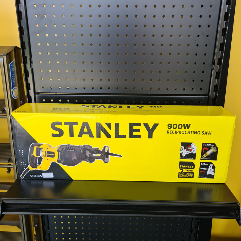 Stanley 900W Reciprocating Sqw Stel365-B1 | Model : STEL365-B1 Recipro Saw Stanley 
