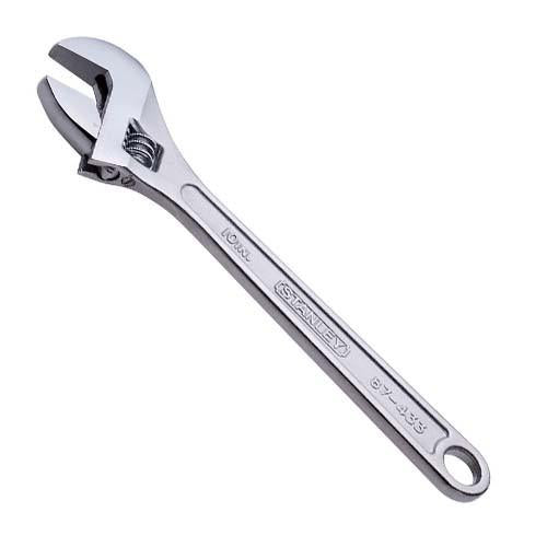 Stanley Adjustable Wrench | Sizes : 6" (87431), 8" (87432), 10" (87433), 12" (87434) - Aikchinhin