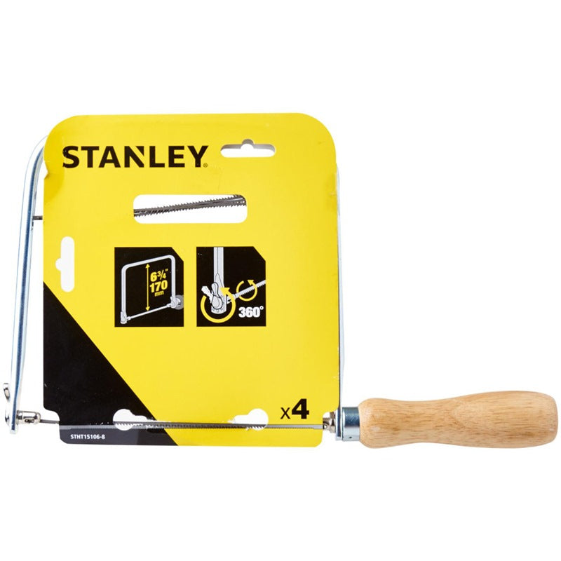 Stanley Coping Saw 6-3/4" Frame Depth | Model : STHT15106-8 (obsolete) Coping Saw Stanley 