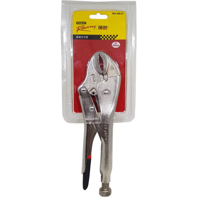 Stanley Curved Jaw Locking Pliers Bimaterial | Model : 84-369-1-S Curved Jaw Locking Pliers Bimaterial Stanley 