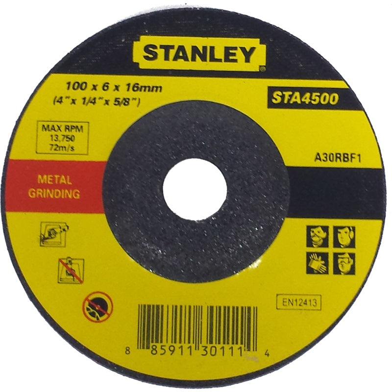 Stanley Grinding Disc For Metal | Model : STA4500 Grinding Disc For Metal Stanley 