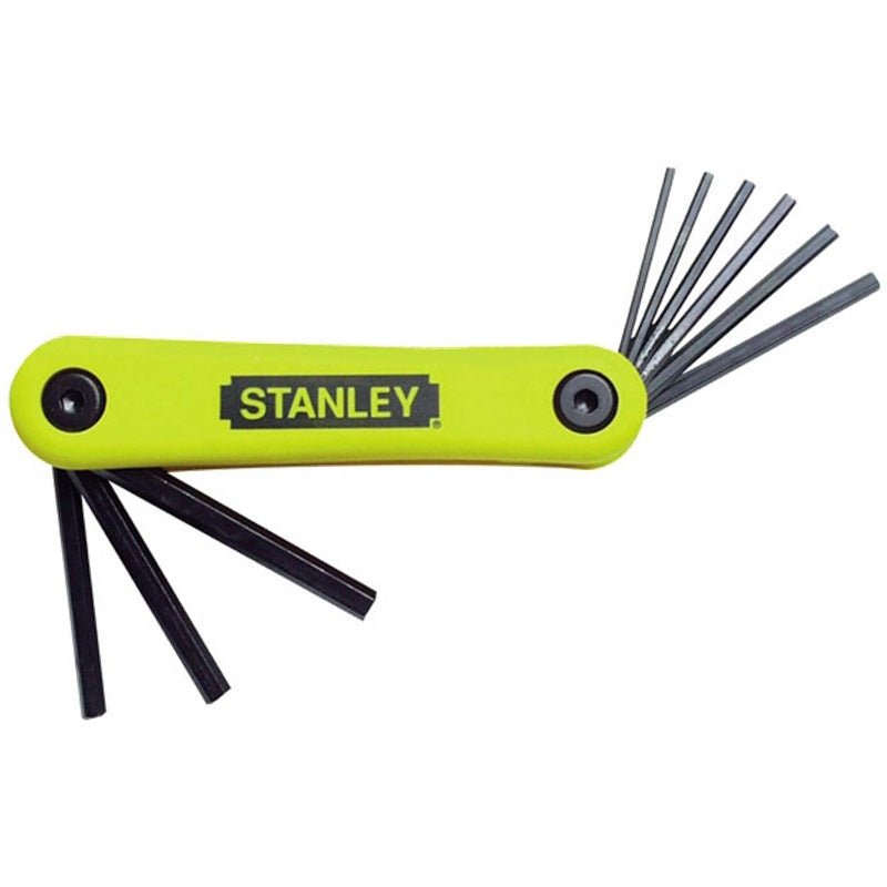 Stanley Hex Key 9pc Folding Set 5/64"-1/4" | Model : 69-259 Hex Key Stanley 