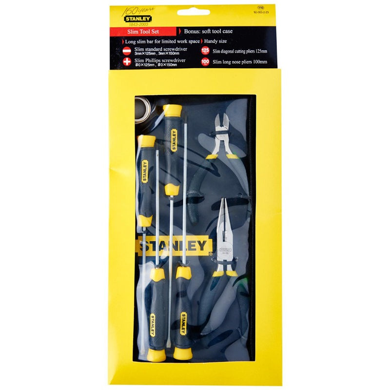 Stanley Multi Pur Slim Tool Set | Model : 92-003-2-S (Obsoleted) Replacement : STMT66679 Multi Pur Slim Tool Set Stanley 