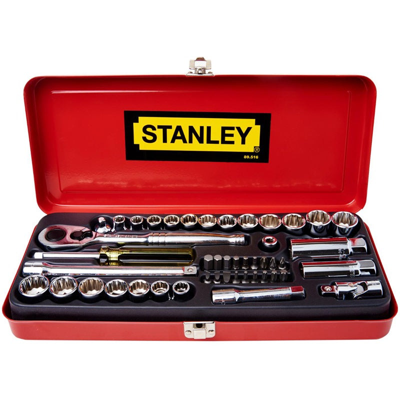 Stanley Socket Set 46pc 3/8dr | Model : 89-516 Socket Set Stanley 
