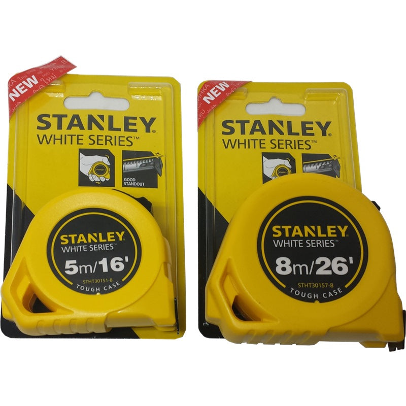 Stanley White Series Tough Case Measuring Tape | Model : STHT30151-8 Measuring Tape Stanley 