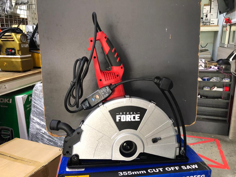 Steel Force 14" 2300W Power Angle Cutter without Saw Blade | Model : KPC355I Power Angle Cutter Steel Force 