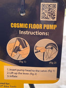 Steve&Leif Cosmic Yellow Floor Pump | Model : PUMP-SL6015 Floor Pump Steve&Leif 