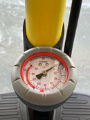 Steve&Leif Cosmic Yellow Floor Pump | Model : PUMP-SL6015 Floor Pump Steve&Leif 